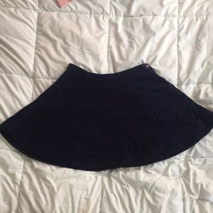 American apparel corduroy circle skirt -plum